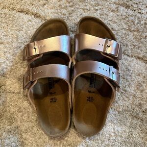 COPY - Birkenstock Kids Rose Gold Sandals Size 34